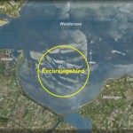 Excursie gebied op de Waddenzee